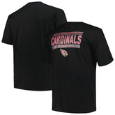 Arizona Cardinals Big & Tall Pop T-Shirt Black