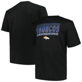 Denver Broncos Big & Tall Pop T-Shirt Black