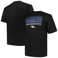Denver Broncos Big & Tall Pop T-Shirt Black