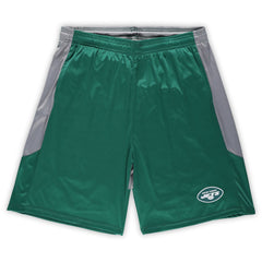 New York Jets Big & Tall Team Logo Shorts Green