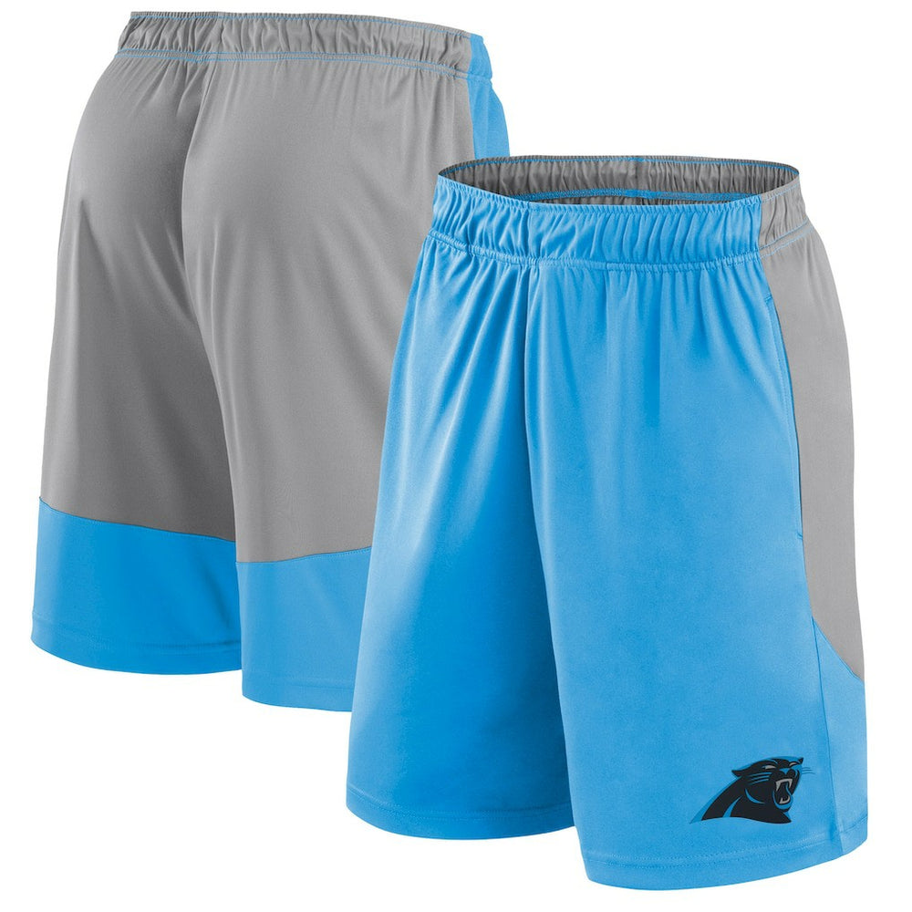 Carolina Panthers Big & Tall Team Logo Shorts Blue