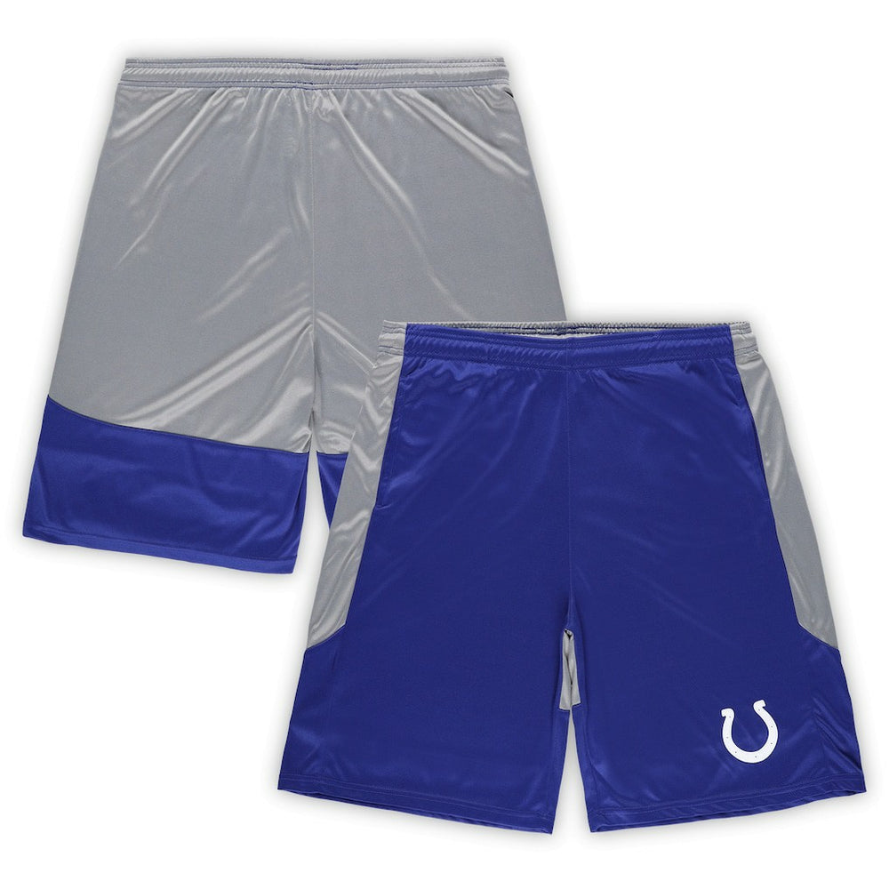 Indianapolis Colts Big & Tall Team Logo Shorts Royal