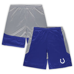 Indianapolis Colts Big & Tall Team Logo Shorts Royal
