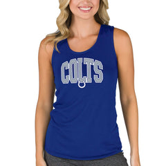 Indianapolis Colts Concepts Sport Women's Marathon Racer Back Tank Top Royal