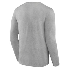 Cleveland Browns Team Lockup Long Sleeve T-Shirt Gray