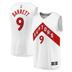NBA RJ Barrett Toronto Raptors Youth Fast Break Player Jersey - Association Edition - White