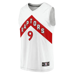 NBA RJ Barrett Toronto Raptors Youth Fast Break Player Jersey - Association Edition - White