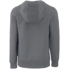 Las Vegas Raiders Cutter & Buck Primary Mark Roam Eco Recycled Half-Zip Pullover Hoodie Gray