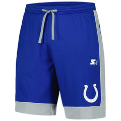 Indianapolis Colts Starter Fan Favorite Fashion Shorts Royal/Gray