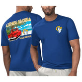 Los Angeles Rams Margaritaville Licensed to Chill T-Shirt Royal
