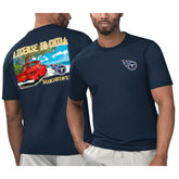 Tennessee Titans Margaritaville Licensed to Chill T-Shirt Navy