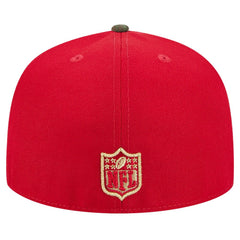 New Era San Francisco 49ers Scarlet Active Two-Tone Camo 59FIFTY Fitted Hat