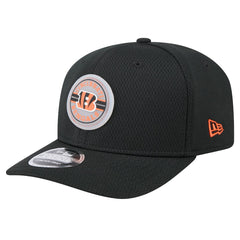 Cincinnati Bengals New Era Adventure Patched 9SEVENTY Stretch-Snap Adjustable Hat Black
