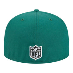 New York Jets New Era Script Sided 59FIFTY Fitted Hat Green