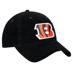 Cincinnati Bengals New Era Corded 9TWENTY Adjustable Hat Black