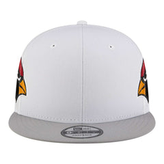 Arizona Cardinals New Era Helmet 9FIFTY Snapback Hat White