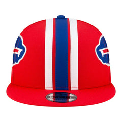 Buffalo Bills New Era Throwback Helmet 9FIFTY Snapback Hat Red