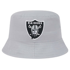Las Vegas Raiders New Era Helmet Bucket Hat Gray