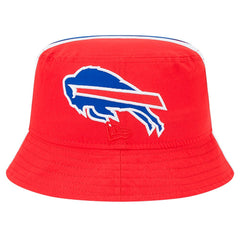 Buffalo Bills New Era Helmet Bucket Hat Red