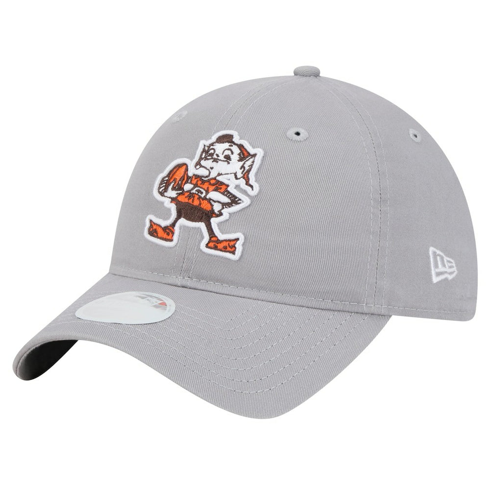 Cleveland Browns New Era Women's Main 9TWENTY Adjustable Hat Gray