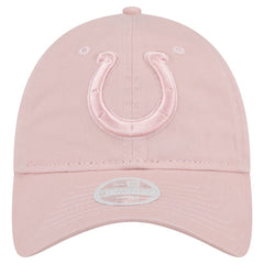 Indianapolis Colts New Era Women's Main 9TWENTY Adjustable Hat Light Pink