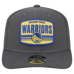 Golden State Warriors Team Elevated Patch 9SEVENTY Adjustable Hat Graphite