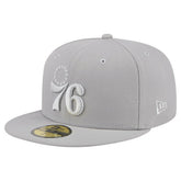 Philadelphia 76ers Color Pack 59FIFTY Fitted Hat Gray