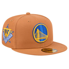 Golden State Warriors Color Pack 59FIFTY Fitted Hat Tan