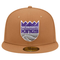 Sacramento Kings Color Pack 59FIFTY Fitted Hat Tan