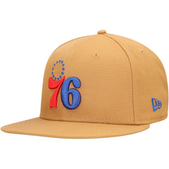 Philadelphia 76ers Color Pack 9FIFTY Snapback Hat Tan