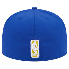 Golden State Warriors Sport Night Script Sided 59FIFTY Fitted Hat Royal