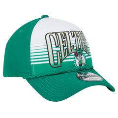 Boston Celtics Kelly Green Throwback Gradient A-Frame 9FORTY Adjustable Hat