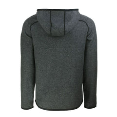 Minnesota Vikings Cutter & Buck Mainsail Full-Zip Hooded Jacket Heather Charcoal