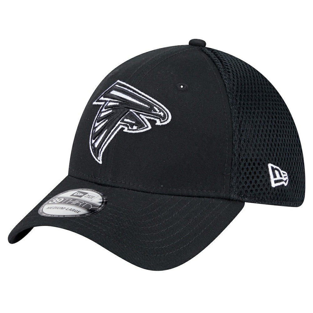 New Era Atlanta Falcons Black Main Neo 39THIRTY Flex Hat