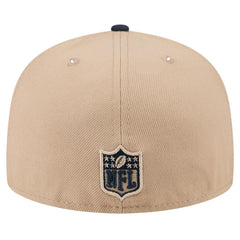 Houston Texans New Era Logo Main 59FIFTY Fitted Hat Tan
