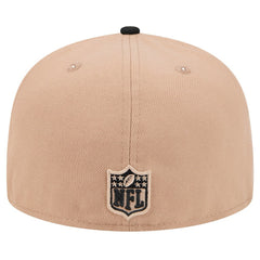 Las Vegas Raiders New Era Logo Main 59FIFTY Fitted Hat Tan