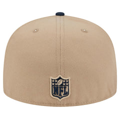 Tennessee Titans New Era Logo Main 59FIFTY Fitted Hat Tan