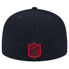 Houston Texans New Era Main Side Patch 59FIFTY Fitted Hat Navy