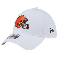 Cleveland Browns New Era Main 39THIRTY Flex Hat White