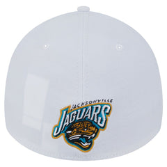 Jacksonville Jaguars New Era Throwback 39THIRTY Flex Hat White