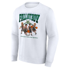 Fall Out Boy x Milwaukee Bucks So Much For (2our) Dust Fleece Pullover Sweatshirt White