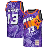NBA Steve Nash Phoenix Suns 1996/97 Hardwood Classics Asian Heritage 6.0 Swingman Throwback Player Jersey - Purple