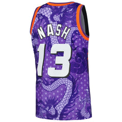 NBA Steve Nash Phoenix Suns 1996/97 Hardwood Classics Asian Heritage 6.0 Swingman Throwback Player Jersey - Purple
