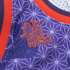 NBA Steve Nash Phoenix Suns 1996/97 Hardwood Classics Asian Heritage 6.0 Swingman Throwback Player Jersey - Purple