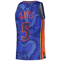 NBA Baron Davis Golden State Warriors 2006/07 Hardwood Classics Asian Heritage 6.0 Swingman Throwback Player Jersey sale - Royal