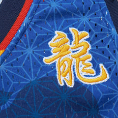 NBA Baron Davis Golden State Warriors 2006/07 Hardwood Classics Asian Heritage 6.0 Swingman Throwback Player Jersey sale - Royal
