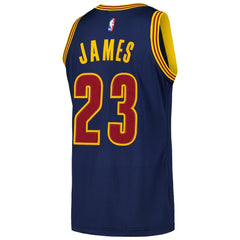 NBA LeBron James Cleveland Cavaliers 2015/16 Hardwood Classics Authentic Jersey sale - Navy
