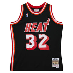 NBA Harold Miner Miami Heat 1992/93 Hardwood Classics Swingman Throwback Jersey - Black