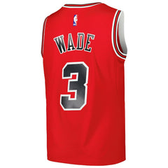 NBA Dwyane Wade Chicago Bulls 2016/17 Hardwood Classics Swingman Jersey sale - Red
