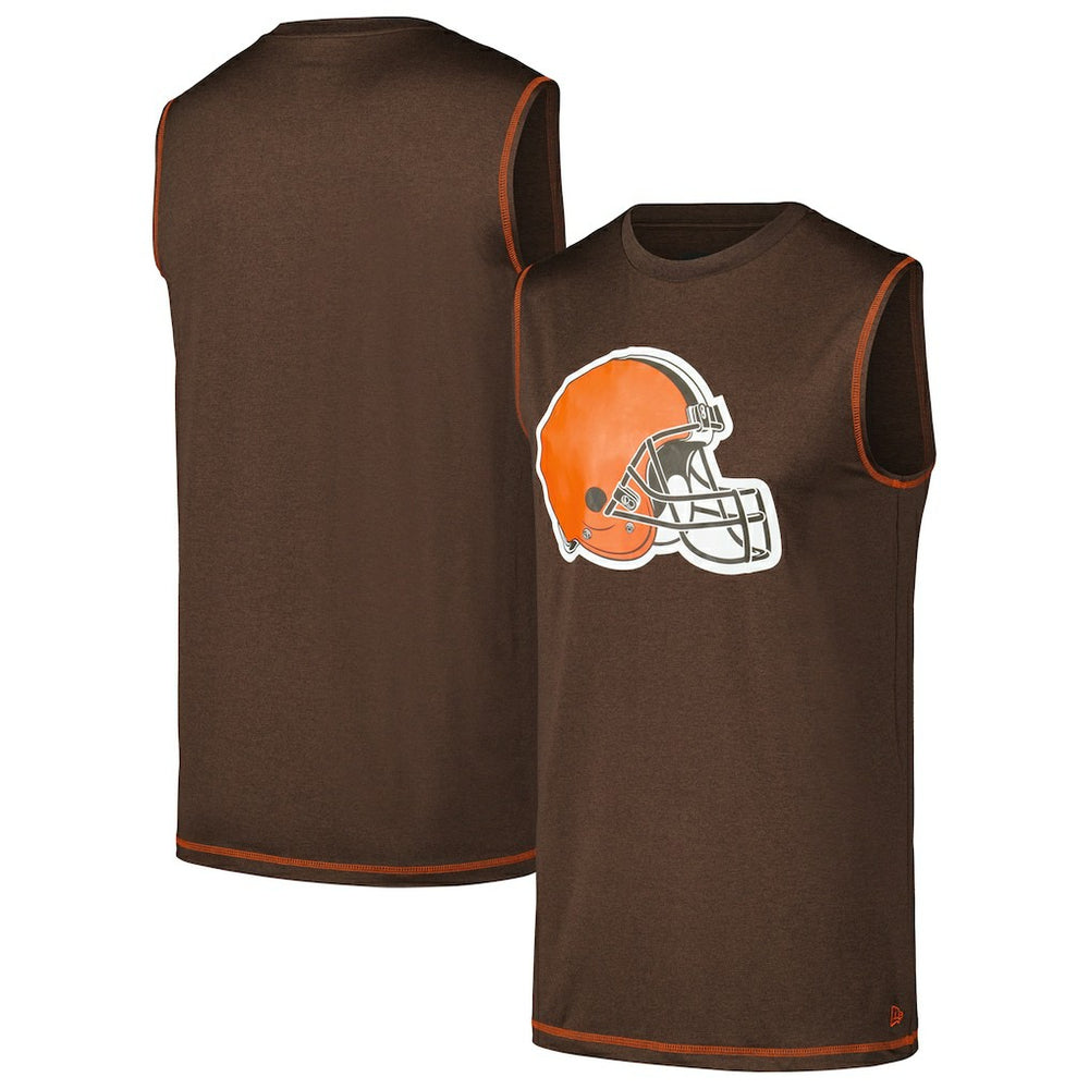 Cleveland Browns New Era Tank Top Brown
